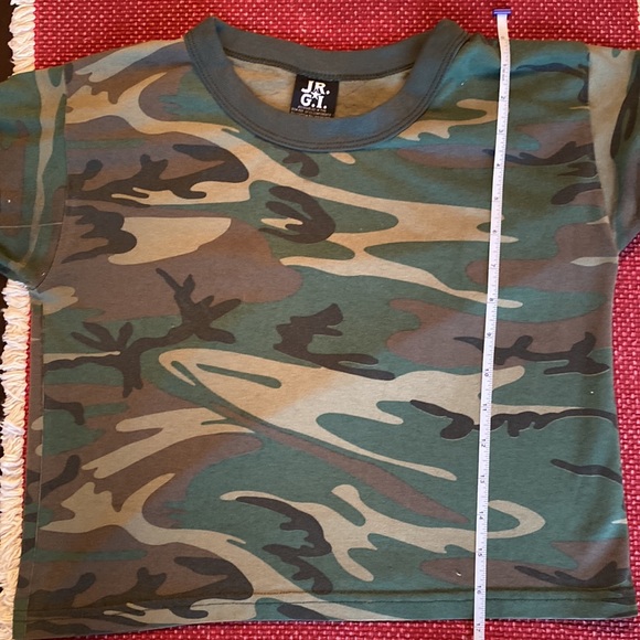 Camo Junior T-Shirt, Size Large - Picture 7 of 7
